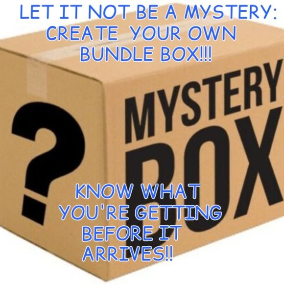 LET IT NOT BE A MYSTERY:  CREATE YOUR OWN BUNDLE BOX!!! - Picture 1 of 10